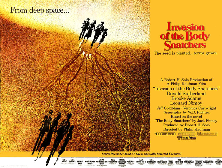 INVASION OF THE BODY SNATCHERS - 1978