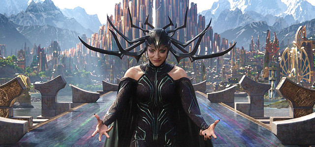 Cate Blanchett as Hela