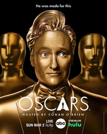 2026 Oscars hosted by Conan O'Brien